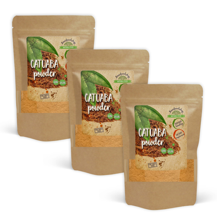 Catuaba Pulver 250g x 3 pakker i gruppen Kosttilskud / Urter & Planter / Urter hos Rawfoodshop Scandinavia AB (RAW00203-250-SET3)