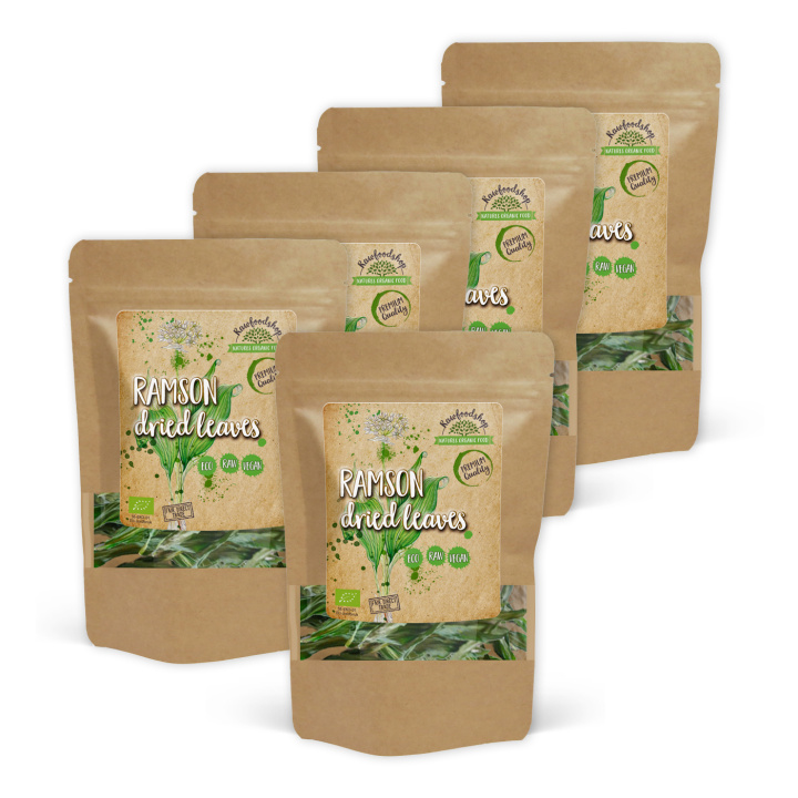 Ramsløg ØKO 50g x 5 pakker i gruppen Råvarer & Drikke / Spisekammer / Krydderier & Salt hos Rawfoodshop Scandinavia AB (RAW027-SET5)