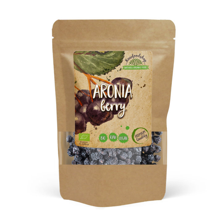 Aroniabær ØKO 100g i gruppen Råvarer & Drikke / Frugt & Frugtpulver hos Rawfoodshop Scandinavia AB (RAW9456)