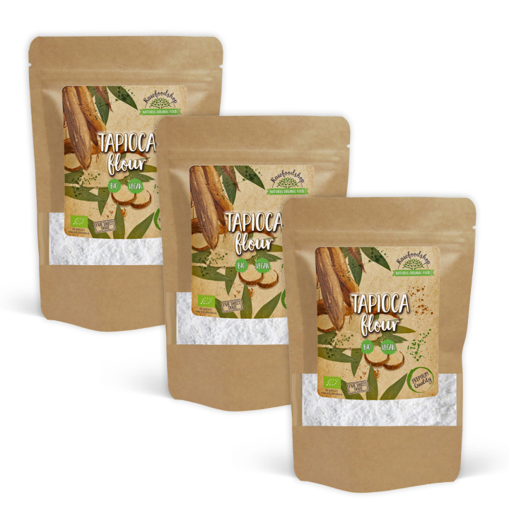 Tapiokamel ØKO 500g x 3 pakker i gruppen Råvarer & Drikke / Bagning / Mel hos Rawfoodshop Scandinavia AB (RAW968698-SET3)