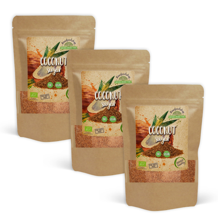 Kokossukker ØKO 1kg x 3 pakker i gruppen Råvarer & Drikke / Bagning / Sødning hos Rawfoodshop Scandinavia AB (RAWKO001000-SET3)