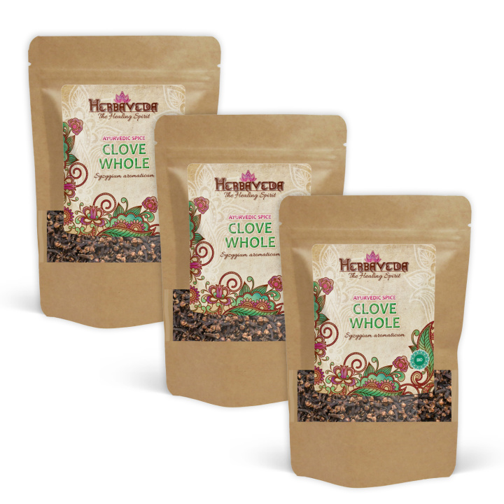 Kryddernellike Hel ØKO 50g x 3 pakker i gruppen Råvarer & Drikke / Spisekammer / Krydderier & Salt hos Rawfoodshop Scandinavia AB (RAWKRY01-SET3)