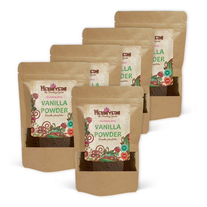 Vaniljepulver ØKO 10g x 5 pakker i gruppen Råvarer & Drikke / Spisekammer / Krydderier & Salt hos Rawfoodshop Scandinavia AB (RBAK100901E-SET5)