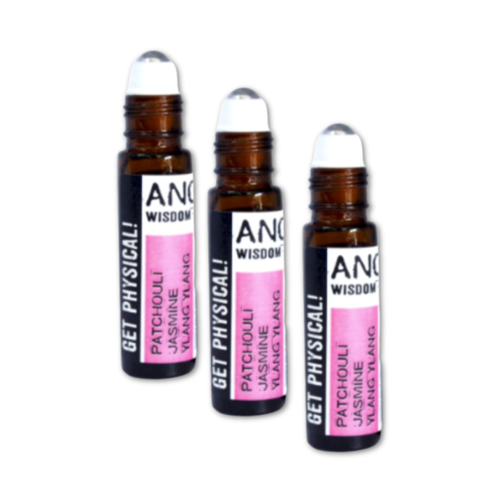 Get Physical Essential Oil Blend Roll On 10ml x 3 flasker i gruppen Hud & Krop / Krop / Parfume hos Rawfoodshop Scandinavia AB (REBIUL-04-SET3)