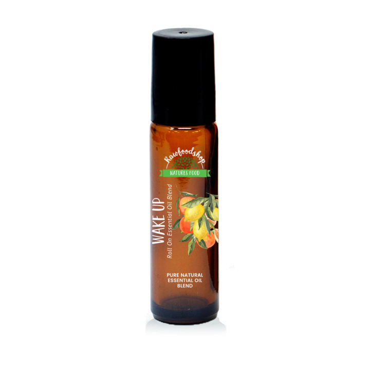 Wake Up Essential Oil Blend Roll On 10ml i gruppen OUTLET 20-80% / Hud & Krop 20-50% / Kampanj- Hud & krop hos Rawfoodshop Scandinavia AB (REBIUL-06)