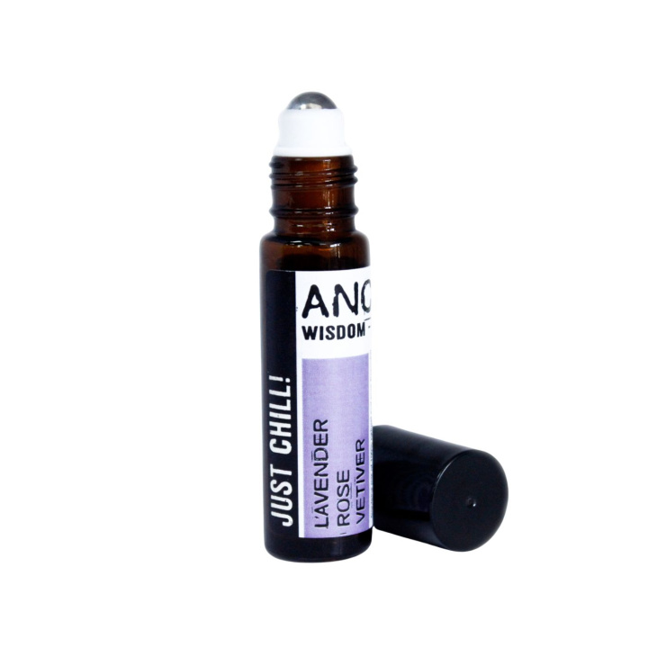 Just Chill Essential Oil Blend Roll On 10ml i gruppen OUTLET 20-80% / Hud & Krop 20-50% / Kampanj- Hud & krop hos Rawfoodshop Scandinavia AB (REBIUL-07)