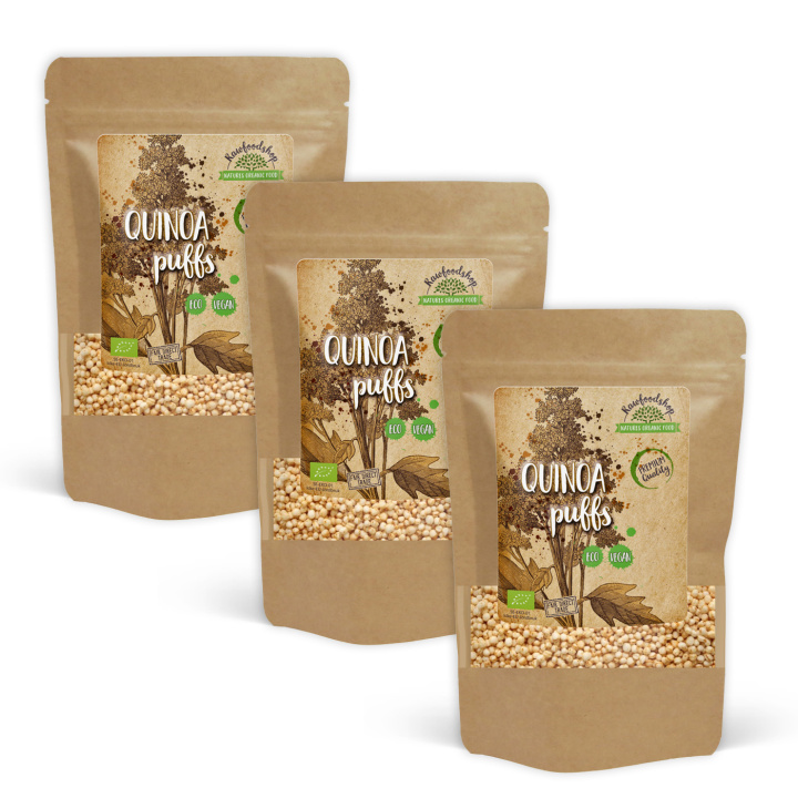 Puffet Quinoa ØKO 200g x 3 pakker i gruppen Råvarer & Drikke / Bagning / Gryn & Flager hos Rawfoodshop Scandinavia AB (RECQUI01-SET3)
