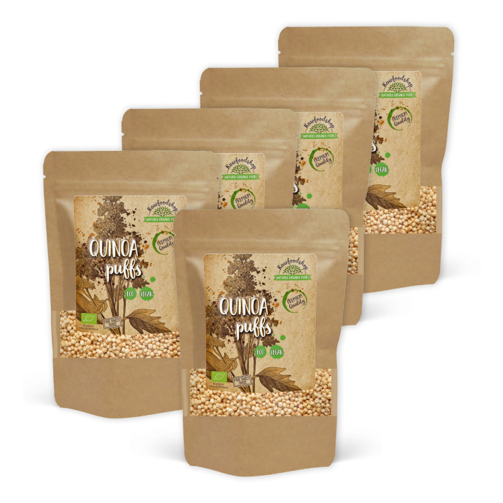 Puffet Quinoa ØKO 200g x 5 pakker i gruppen Råvarer & Drikke / Bagning / Gryn & Flager hos Rawfoodshop Scandinavia AB (RECQUI01-SET5)