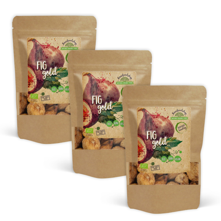 Figner Gold ØKO 500g x 3 pakker i gruppen Råvarer & Drikke / Frugt & Frugtpulver / Figner hos Rawfoodshop Scandinavia AB (RFRU500358E-SET3)