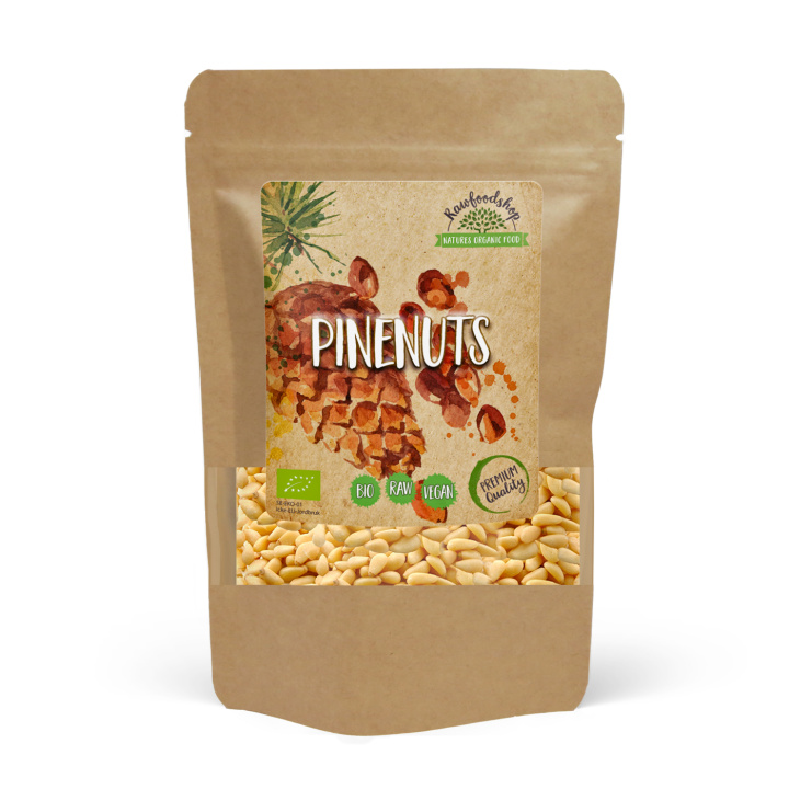 Pinjekerner ØKO 100g i gruppen Råvarer & Drikke / Nødder hos Rawfoodshop Scandinavia AB (RNOT100461E)