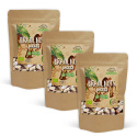 Paranødder Delte Premium RAW ØKO 500g x 3 pakker
