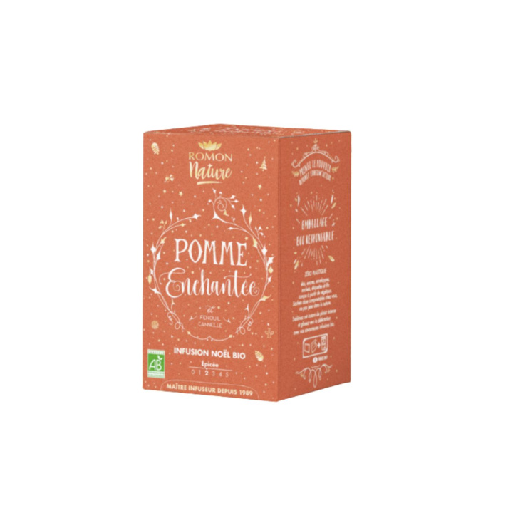 Julete Fortryllende Æble, Kanel & Fennikel ØKO 18 x 1,7g i gruppen Råvarer & Drikke / Drikkevarer / Te hos Rawfoodshop Scandinavia AB (RNP0035)