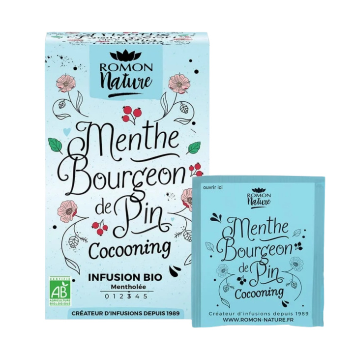 Teinfusion Kanel, Mynte & Fyr ØKO 16 x 1,7 g i gruppen Råvarer & Drikke / Drikkevarer / Te hos Rawfoodshop Scandinavia AB (RNP0041)