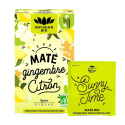 Te Maté Ingefær & Citron Infusion ØKO 16 x 1,7g