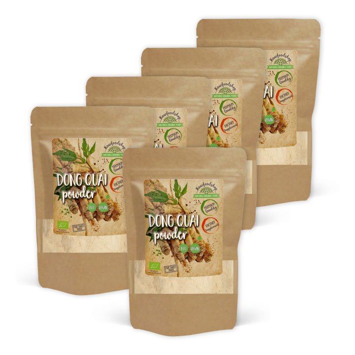 Dong Quai Pulver ØKO 125g x 5 pakker i gruppen Kosttilskud / Urter & Planter / Urter hos Rawfoodshop Scandinavia AB (RPUL100082E-SET5)