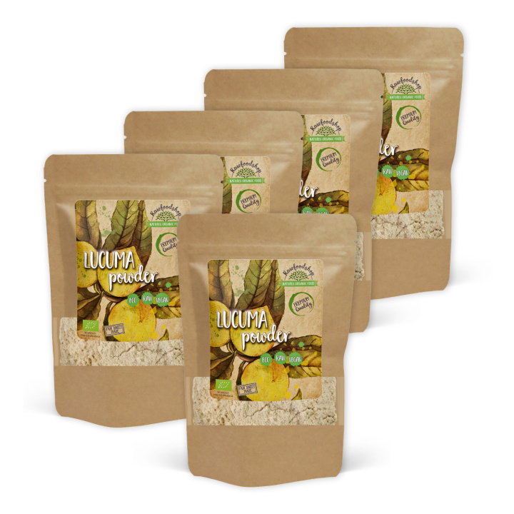 Lucuma Pulver ØKO 125g x 5 pakker i gruppen Råvarer & Drikke / Bagning / Sødning hos Rawfoodshop Scandinavia AB (RPUL100423E-SET5)
