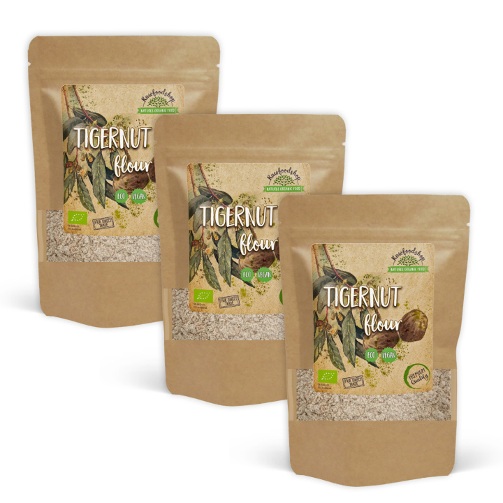 Jordmandelmel ØKO 250g x 3 pakker i gruppen Råvarer & Drikke / Nødder / Nøddemel hos Rawfoodshop Scandinavia AB (RPUL2502060E-SET3)