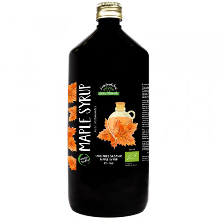 Ahornsirup ØKO 1L i gruppen Råvarer & Drikke / Bagning / Sirup hos Rawfoodshop Scandinavia AB (RSOT2502001L1)
