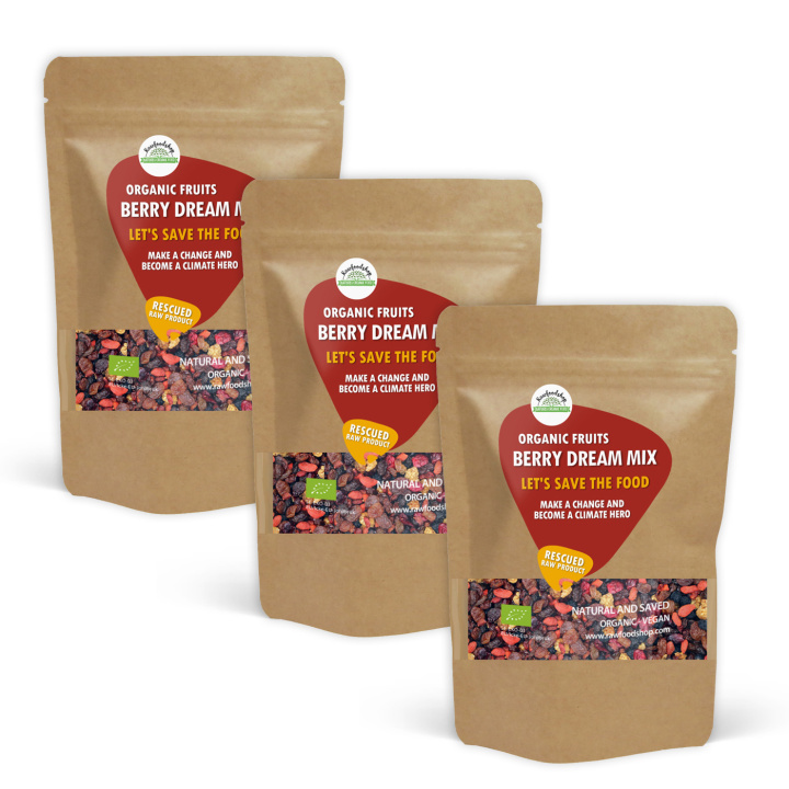 Berry Dream Mix ØKO 1kg x 3 pakker i gruppen Råvarer & Drikke / Frugt & Frugtpulver hos Rawfoodshop Scandinavia AB (SF214131-SET3)