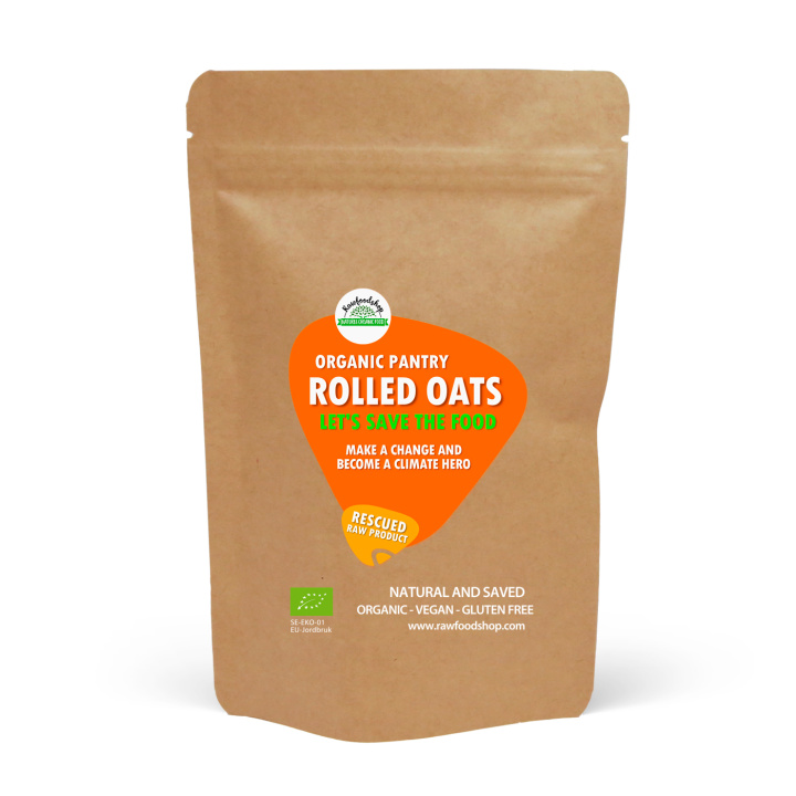 Havregryn Glutenfri ØKO 1kg i gruppen Råvarer & Drikke / Bagning / Gryn & Flager hos Rawfoodshop Scandinavia AB (SFAB0061)