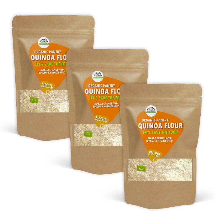 Quinoamel ØKO 1kg x 3 pakker i gruppen Råvarer & Drikke / Bagning / Mel hos Rawfoodshop Scandinavia AB (SFAB01710001-SET3)