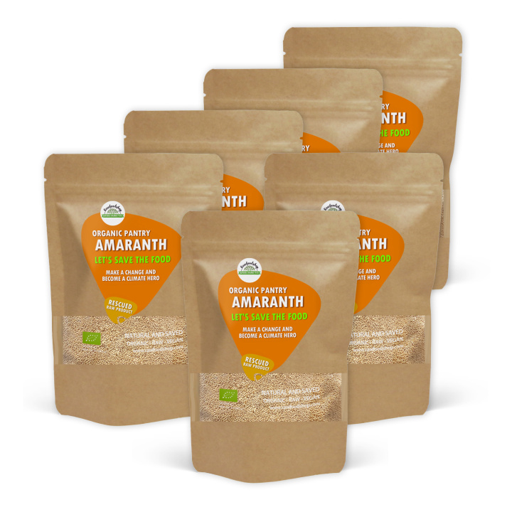 Amarant ØKO 1kg x 6 pakker i gruppen Råvarer & Drikke / Helsekost / Frø hos Rawfoodshop Scandinavia AB (SFAB04311-SET6)