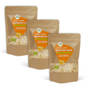 Boghvedeflager ØKO 1kg x 3 pakker