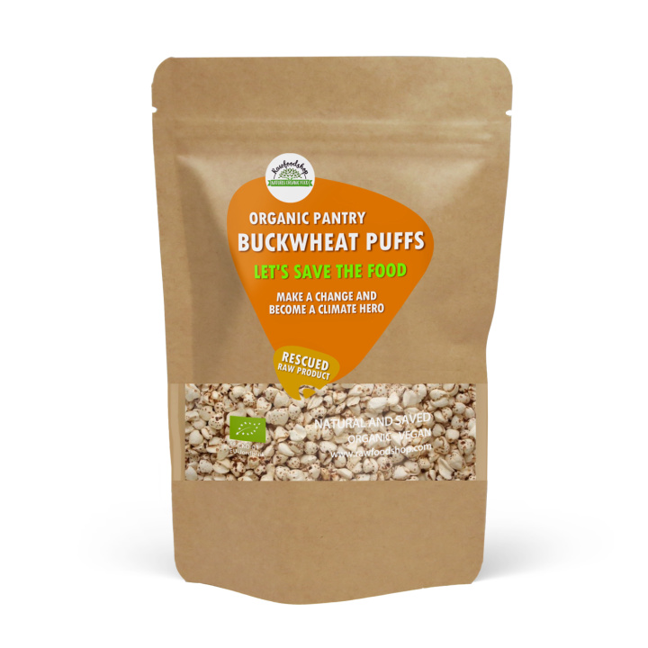Puffet Boghvede ØKO 100g i gruppen OUTLET 20-80% / Bagning 20-70% / Bagning 40% hos Rawfoodshop Scandinavia AB (SFBVP601)