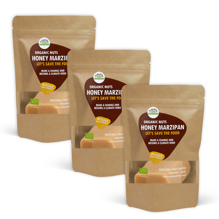 Marcipan ØKO 500g x 3 pakker i gruppen Råvarer & Drikke / Bagning / Sødning hos Rawfoodshop Scandinavia AB (SFMMH251-SET3)