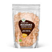 Macadamianødder ristede & saltede ØKO 1kg