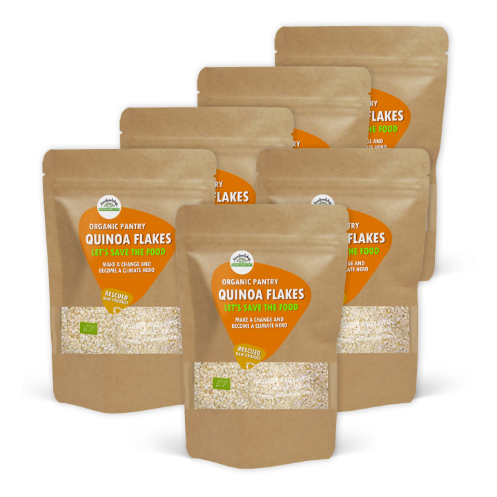 Quinoaflakes ØKO 1kg x 6 pakker i gruppen Råvarer & Drikke / Bagning / Gryn & Flager hos Rawfoodshop Scandinavia AB (SFRAW7874321-SET5)