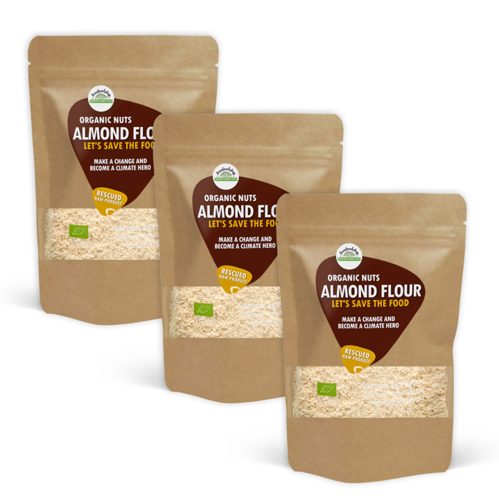 Mandelmel RAW ØKO 1kg x 3 pakker i gruppen Råvarer & Drikke / Bagning / Mel / Mandelmel hos Rawfoodshop Scandinavia AB (SFRBAK1000913ESET3)