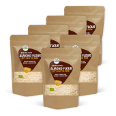 Mandelmel RAW ØKO 1kg 5stk pakke Mandelmel RAW ØKO 1kg 5stk pakke