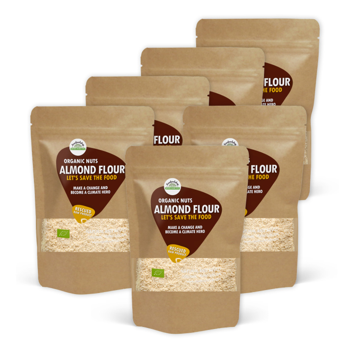 Mandelmel RAW ØKO 1kg x 6 pakker i gruppen Råvarer & Drikke / Bagning / Mel / Mandelmel hos Rawfoodshop Scandinavia AB (SFRBAK1000913ESET)