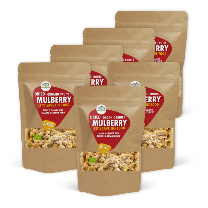 Morbær ØKO 1kg x 6 pakker i gruppen Råvarer & Drikke / Frugt & Frugtpulver / Morbær hos Rawfoodshop Scandinavia AB (SFRFRU1000340ESET)