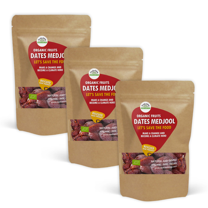 Medjool Dadler ØKO 1kg x 3 pakker i gruppen Råvarer & Drikke / Frugt & Frugtpulver / Dadler hos Rawfoodshop Scandinavia AB (SFRFRU500355E-1000-3SET)
