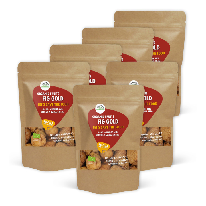 Figner Gold RAW ØKO 1kg x 6 pakker i gruppen Råvarer & Drikke / Frugt & Frugtpulver / Figner hos Rawfoodshop Scandinavia AB (SFRFRU500359ESET)