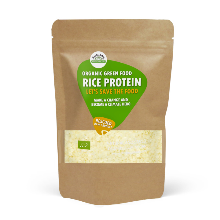 Risproteinpulver Rå Kraft ØKO 1kg i gruppen Råvarer & Drikke / Helsekost / Proteinpulver hos Rawfoodshop Scandinavia AB (SFRKOS500002E)