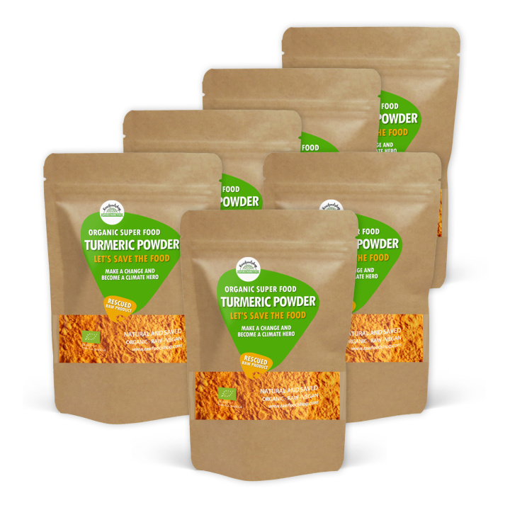 Gurkemeja ØKO 1kg x 6 pakker i gruppen Råvarer & Drikke / Spisekammer / Krydderier & Salt / Gurkemeje hos Rawfoodshop Scandinavia AB (SFRKRY500164E-SET6)