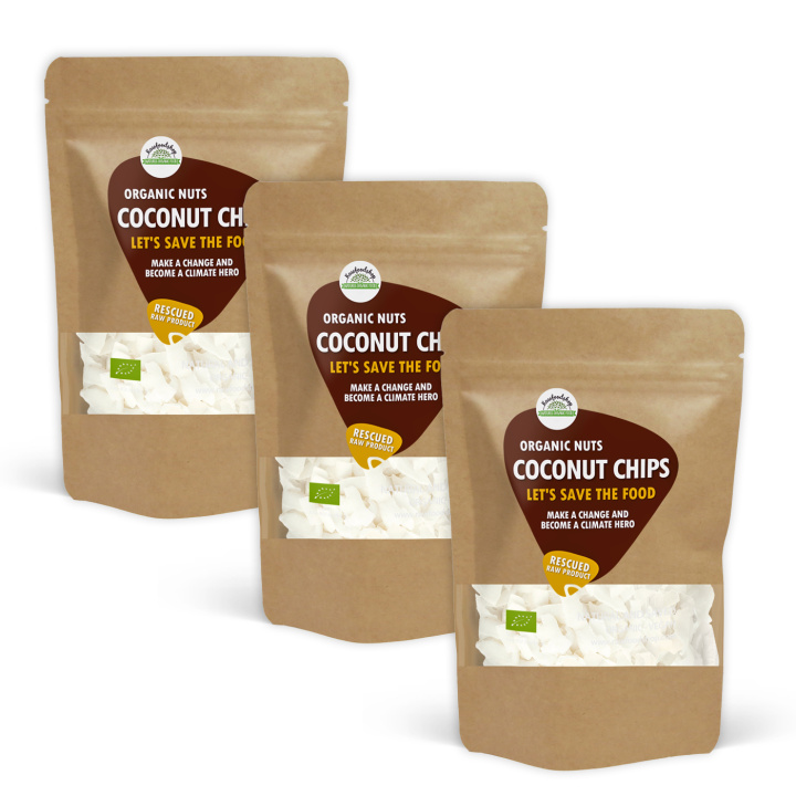 Kokoschips ØKO 500g x 3 pakker i gruppen Råvarer & Drikke / Nødder / Kokos hos Rawfoodshop Scandinavia AB (SFRNOT200411E500-SET3)