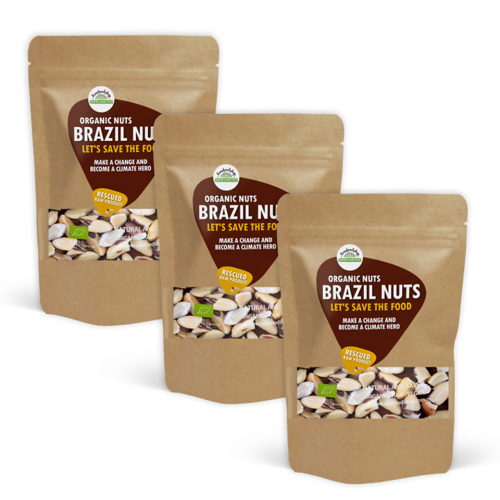 Paranødder Delte RAW ØKO 1kg x 3 pakker i gruppen Råvarer & Drikke / Nødder / Paranødder hos Rawfoodshop Scandinavia AB (SFRNOT500455E-SET3)