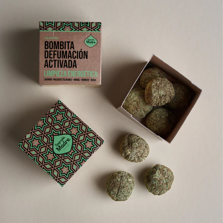 Røgelsebolde Bombita Limpieza Energy 8stk i gruppen Hjem & Sjæl / Stemning & duft / Røgelse hos Rawfoodshop Scandinavia AB (SKU-129)