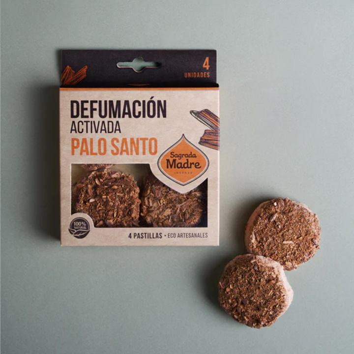 Røgelsespukke Palo Santo 4stk i gruppen Hjem & Sjæl / Stemning & duft / Røgelse hos Rawfoodshop Scandinavia AB (SKU-313)