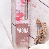 Røgelse Yagra, Rose & Vanilje 8stk