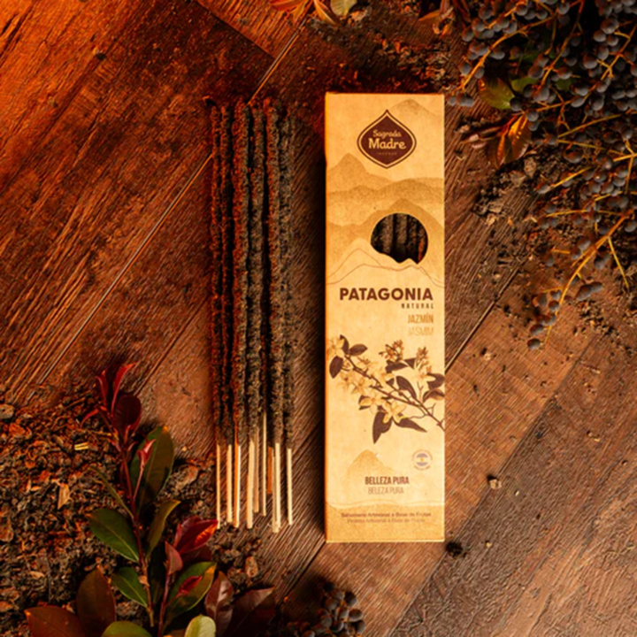 Røgelse Patagonia Jasmin 6stk i gruppen Hjem & Sjæl / Stemning & duft / Røgelse hos Rawfoodshop Scandinavia AB (SKU-521)