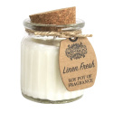 Duftlys Linen Fresh 60g