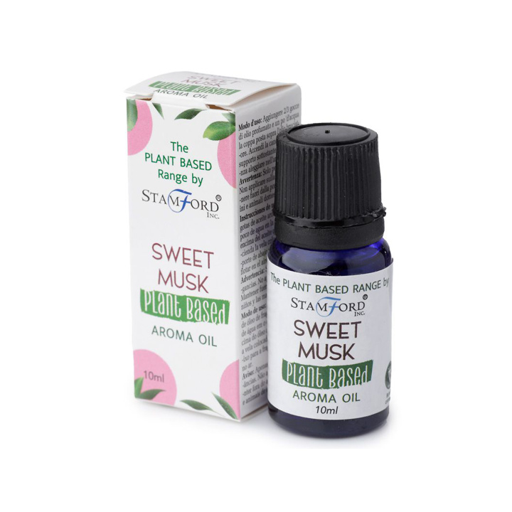 Aromaolie Plantebaseret Sweet Musk 10ml i gruppen Hjem & Sjæl / Stemning & duft / Duftolie hos Rawfoodshop Scandinavia AB (SPBAO-06)