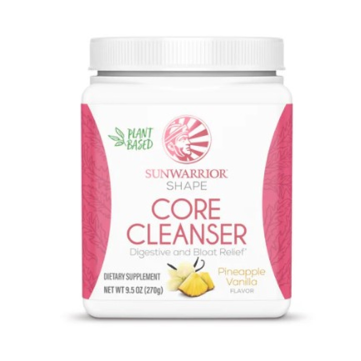 Sunwarrior Shape Core Cleanser Pineapple Vanilla 270g i gruppen Kosttilskud / Anvendelsesområde / Mave & Tarm hos Rawfoodshop Scandinavia AB (SW244)