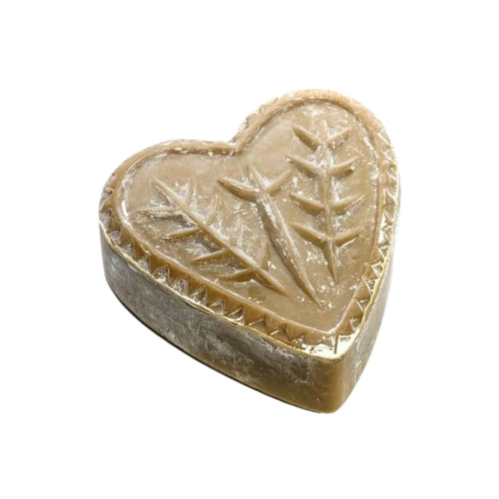 Aleppo-sæbe Hjerte Rosenduft 400 g i gruppen Hud & Krop / Krop / Håndsæbe hos Rawfoodshop Scandinavia AB (TADSOLID9112)