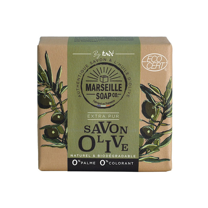 Fast Marseille Sæbe 100g Olive i gruppen Hud & Krop / Krop / Håndsæbe hos Rawfoodshop Scandinavia AB (TADSOLIDM2266)